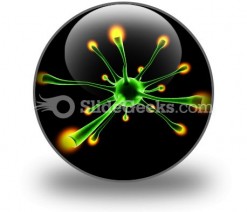 Neuronal Cell PowerPoint Icon C