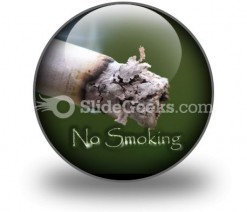 No Smoking PowerPoint Icon C