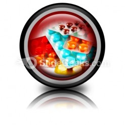 Packs Of Pills PowerPoint Icon Cc
