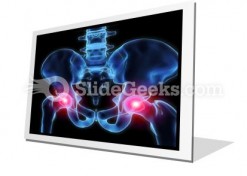 Pain In Hips PowerPoint Icon F