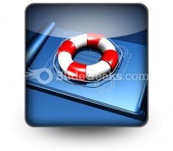 Rescue Plan PowerPoint Icon S