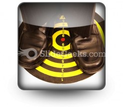 Right On Target PowerPoint Icon S