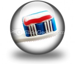 Toothbrush PowerPoint Icon C