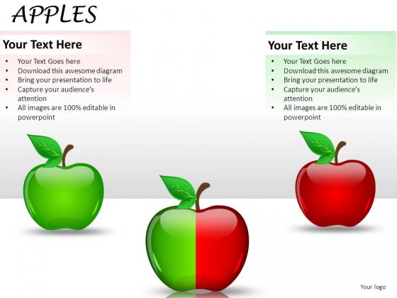 Apples PowerPoint Presentation Slides