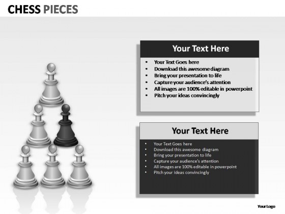 Chess Pieces PowerPoint Presentation Slides