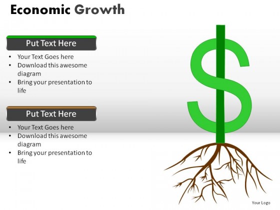 Economic Growth PowerPoint Presentation Slides