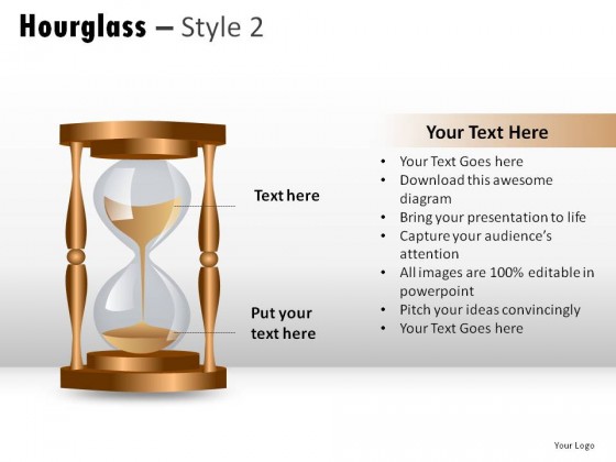 Hourglass Style 2 PowerPoint Presentation Slides