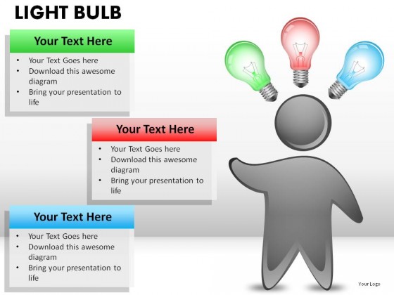 Light Bulb PowerPoint Presentation Slides
