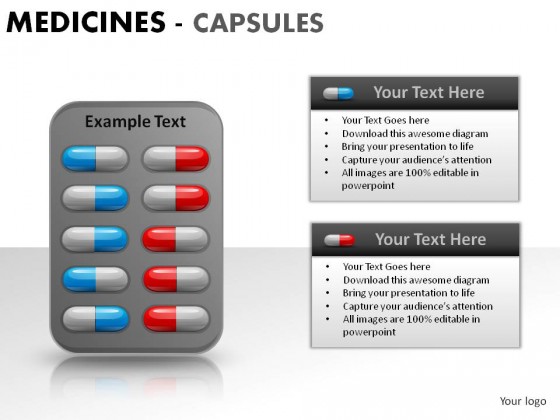 Medicine Capsules PowerPoint Presentation Slides
