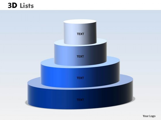 PowerPoint Template Sales List Circular Ppt Slides