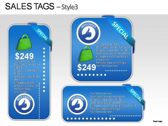 Sales Tags Style 3 PowerPoint Presentation Slides