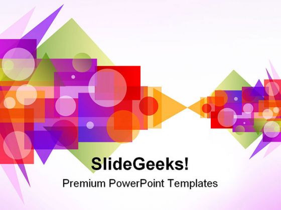 Abstract Background PowerPoint Template 0910
