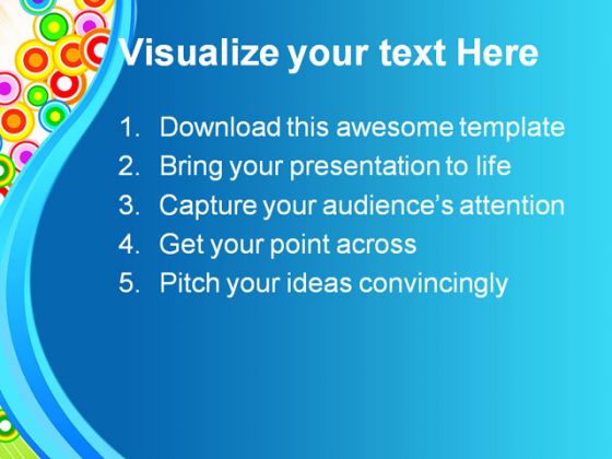 Abstract Beauty PowerPoint Template 0910