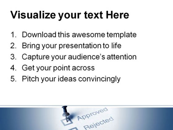 Approved Business PowerPoint Backgrounds And Templates 1210