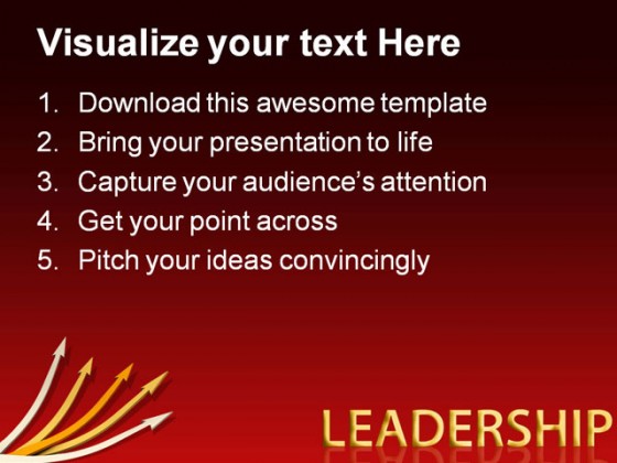 Arrows01 Leadership PowerPoint Templates And PowerPoint Backgrounds 0411