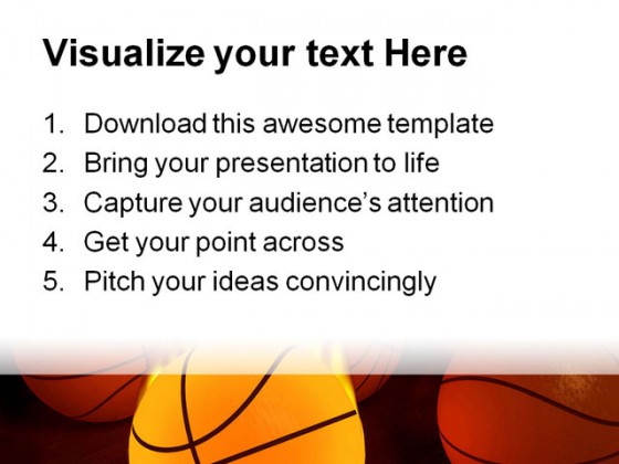 Basketball Sports PowerPoint Templates And PowerPoint Backgrounds 0411