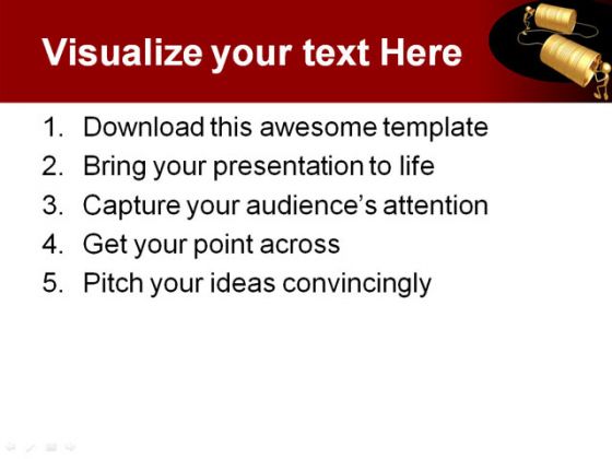 Can You Hear Me People PowerPoint Template 0810