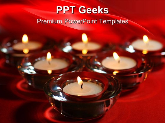 Candles06 Festival PowerPoint Templates And PowerPoint Backgrounds 0411