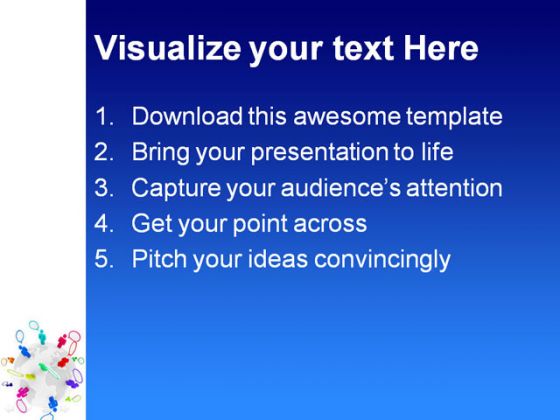 Communication People PowerPoint Template 1010