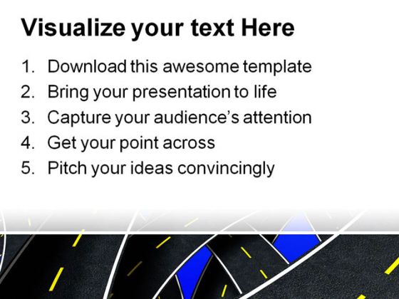 Confusion Business PowerPoint Template 0510