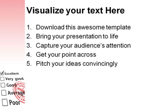 Excellent Business PowerPoint Template 0910