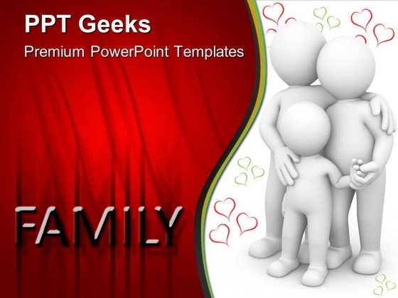 Happy Family01 People PowerPoint Templates And PowerPoint Backgrounds 0411