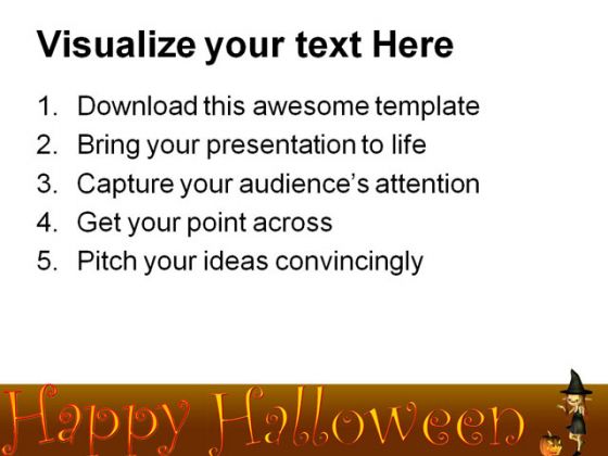 Happy Halloween01 Holidays PowerPoint Template 1010