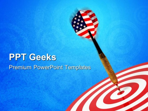 Hit Target Business PowerPoint Templates And PowerPoint Backgrounds 0411