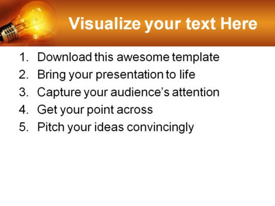 Idea Business PowerPoint Template 0810