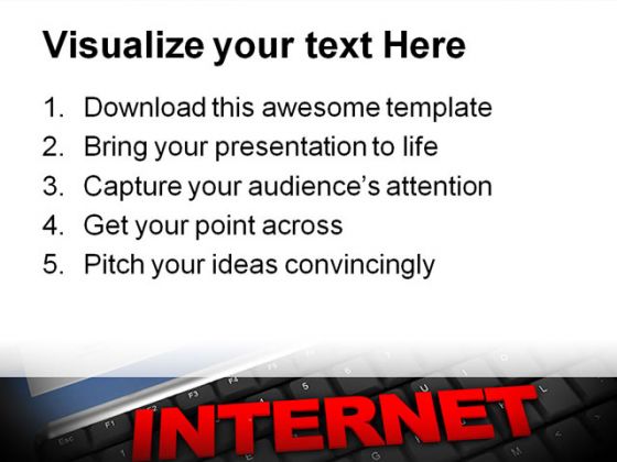 Internet Business PowerPoint Backgrounds And Templates 1210