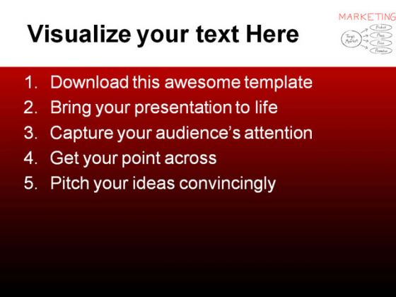 Marketing Business PowerPoint Template 0510