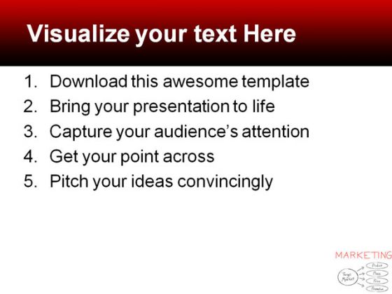 Marketing Business PowerPoint Template 0510