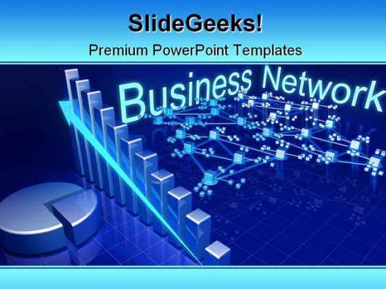 Network Business PowerPoint Template 0810