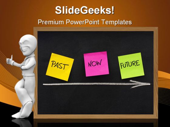 Past Now Future Business PowerPoint Template 1110