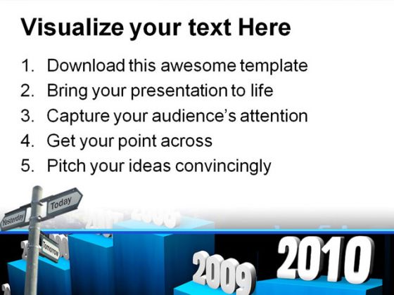 Path Future PowerPoint Template 0510