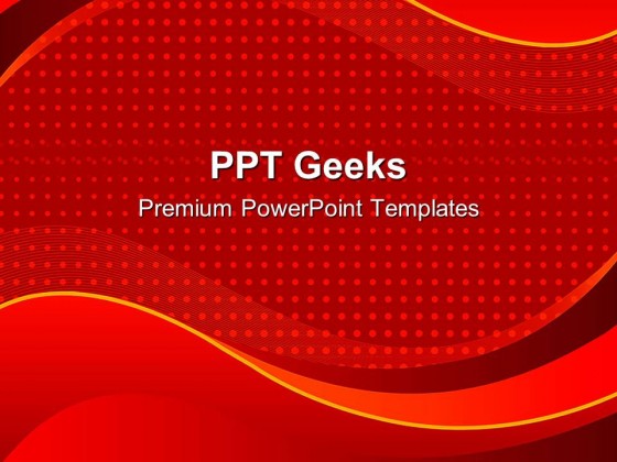 Red Abstract Background PowerPoint Templates And PowerPoint Backgrounds 0411