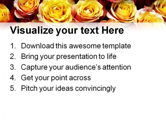 Roses01 Beauty PowerPoint Templates And PowerPoint Backgrounds 0411
