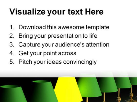 Stand Out Business PowerPoint Template 0810
