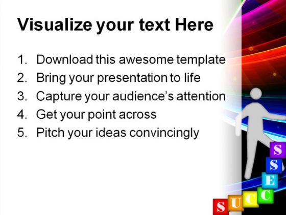 Success People PowerPoint Template 0510