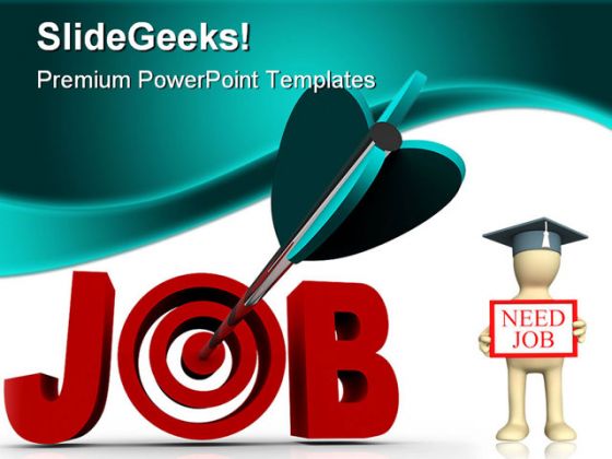 Target Job People PowerPoint Backgrounds And Templates 1210