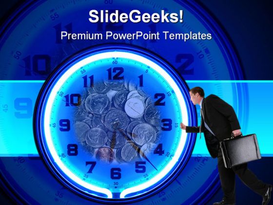 Time Money Future PowerPoint Template 0510