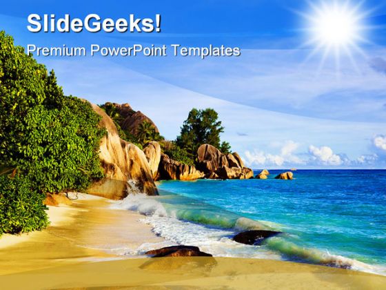 tropical theme powerpoint template mac