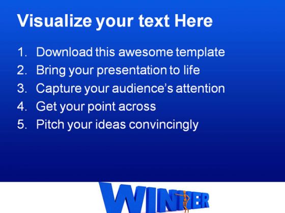 Winner People Business PowerPoint Background And Template 1210