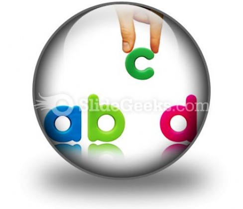 Abcd PowerPoint Icon C