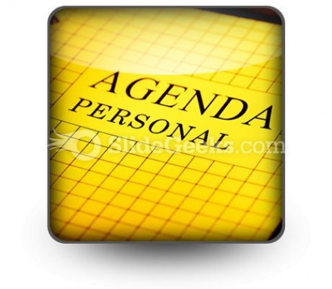 Agenda PowerPoint Icon S