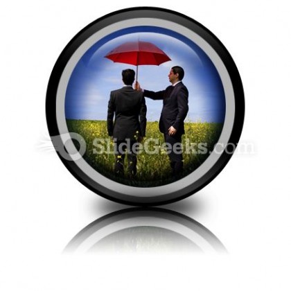 Insurance Agent PowerPoint Icon Cc