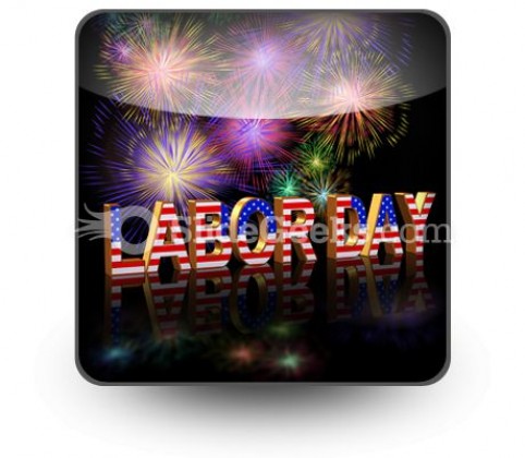 Labor Day PowerPoint Icon S