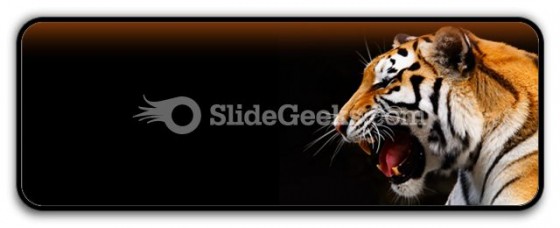 Tiger PowerPoint Icon R